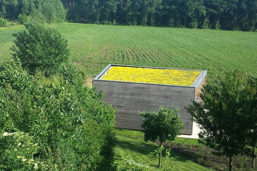 Sfeervol Chalet Midden In De Natuur Halle Exterior foto